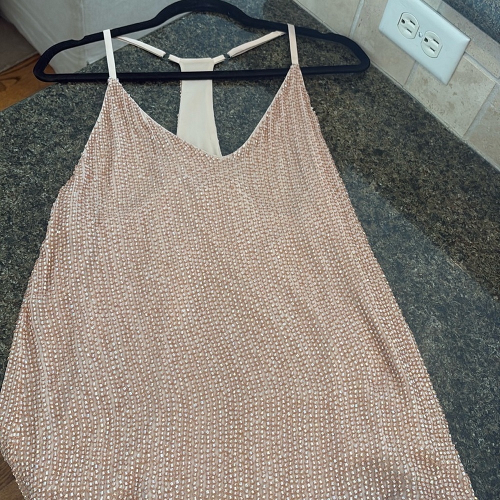 Alice + Olivia beaded top